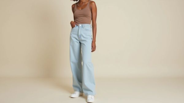 Bien porter un jean large pour femme